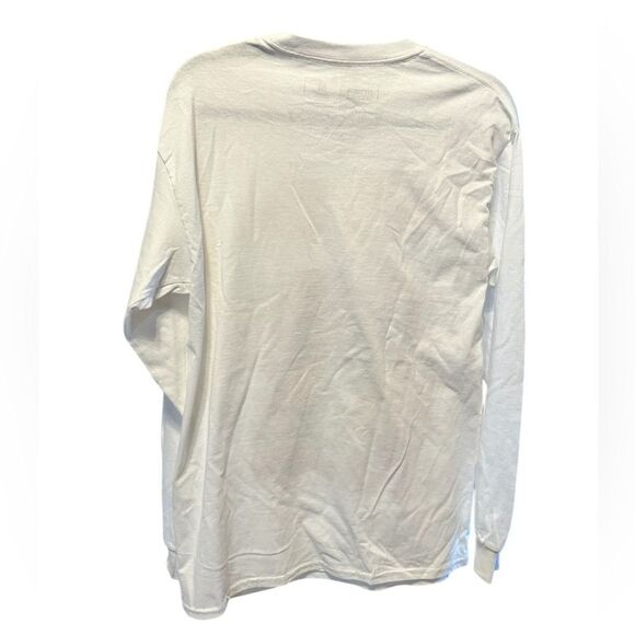 NWT Marvel Unisex White Spiderman Spider Love Graphic Tee Shirt Long Sleeve - M - Picture 2 of 4